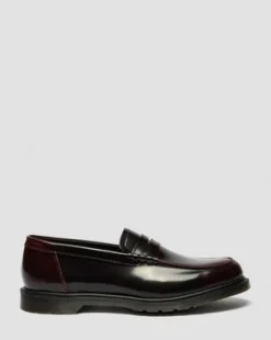 Mayfare Rub Off Leather -loaferit in Kirsikanpunainen