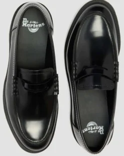 Mayfare Smooth Leather -loaferit in Musta