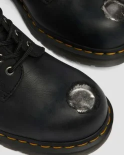 1460 Metal Toe Leather -maiharit in Musta