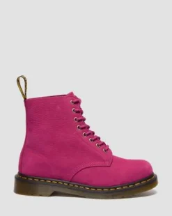 1460 MILLED NUBUCK LACE UP -MAIHARIT in Vaaleanpunainen