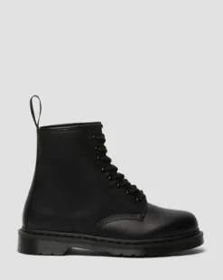 1460 Mono Leather Lace Up -maiharit in Musta