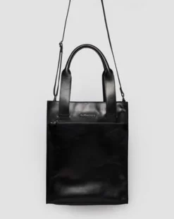 NAHKAINEN TOTE BAG in Musta