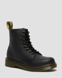 Nahkaiset Junior 1460 Softy T Lace Up -maiharit in Musta