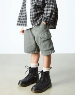 Nahkaiset Junior 1460 Softy T Lace Up -maiharit in Musta