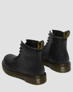 Nahkaiset Junior 1460 Softy T Lace Up -maiharit in Musta