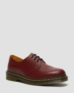 Nahkaiset 1461 Smooth Oxford -kengät in Kirsikanpunainen
