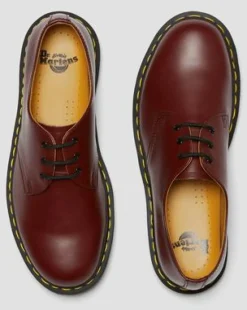 Nahkaiset 1461 Smooth Oxford -kengät in Kirsikanpunainen
