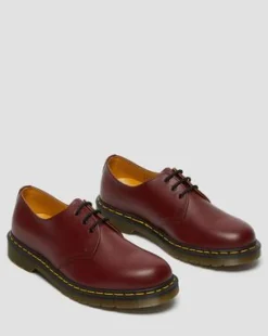Nahkaiset 1461 Smooth Oxford -kengät in Kirsikanpunainen