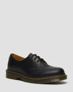 Nahkaiset 1461 Smooth Oxford -kengät in Musta