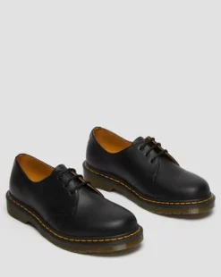 Nahkaiset 1461 Smooth Oxford -kengät in Musta
