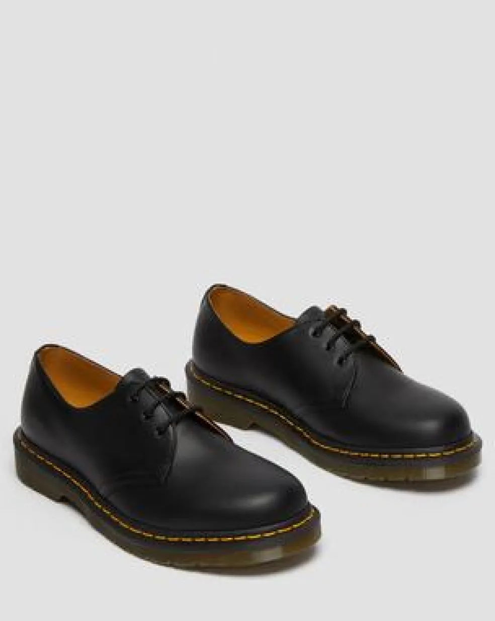 Nahkaiset 1461 Smooth Oxford -kengät in Musta