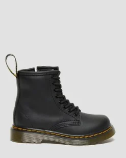 Nahkaiset Toddler 1460 Softy T Lace Up -maiharit in Musta
