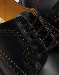Nahkaiset Vintage 3989 Quilon Brogue -kengät in Musta