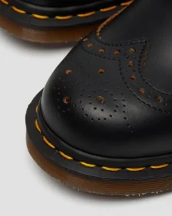 Nahkaiset Vintage 3989 Quilon Brogue -kengät in Musta
