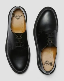 1461 Narrow Plain Welt Smooth Leather Oxford -kengät in Musta