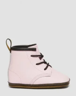 Newborn 1460 Auburn Leather -tossut in Pale Pink