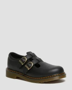 Nuorten 8065 Softy T Leather Mary Jane -kengät in Musta