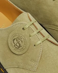 Nupukkinahkaiset 1461 Made in England -nahkakengät in Vihreä