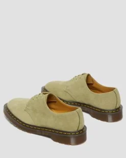 Nupukkinahkaiset 1461 Made in England -nahkakengät in Vihreä