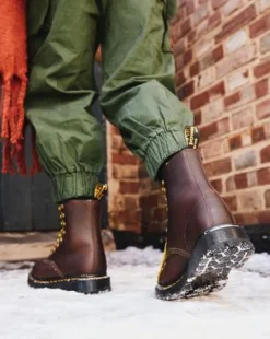 1460 Pascal Dm Wintergrip -Nahkanilkkurit in Ruskea
