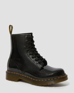 1460 Patent Leather Lace Up -maiharit in Musta