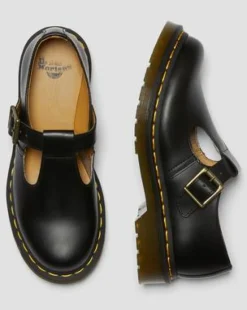 Polley Smooth Leather Mary Jane -kengät in Musta