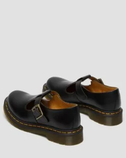 Polley Smooth Leather Mary Jane -kengät in Musta