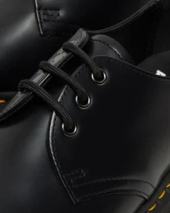 1461 Quad Smooth Leather Platform -kengät in Musta