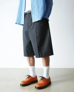 Ramsey Woven Suede Creepers in Oranssi