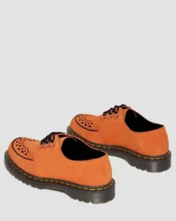 Ramsey Woven Suede Creepers in Oranssi