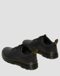 Reeder Wyoming Leather Utility -kengät in Musta