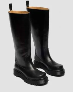 Rejena Hi Old Harness Leather -saappaat in Musta