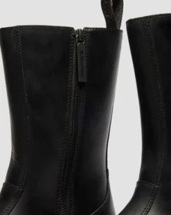Rejena Old Harness Leather -sappaat in Musta