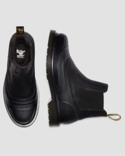 2976 Sub Leather Chelsea -nilkkurit in Musta