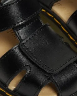 Taaperoiden Moby II Leather Strap Velcro -sandaalit in Musta