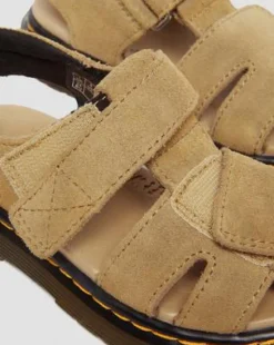 Toddler Moby II Savannah Tan Bronx Suede -sandaalit in Gyldenbrun