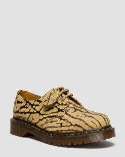 1461 Wild Emboss Suede -kengät in Tiikinruskea & Musta