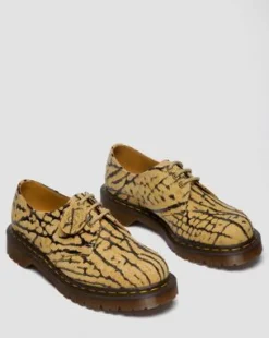 1461 Wild Emboss Suede -kengät in Tiikinruskea & Musta