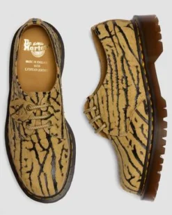 1461 Wild Emboss Suede -kengät in Tiikinruskea & Musta