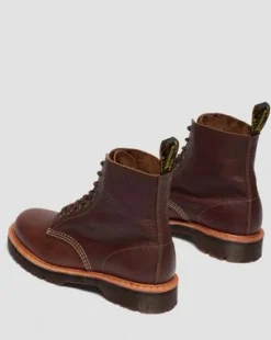 1460 Wild Grain Leather -maiharit in Sepia Brown