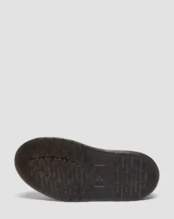 Wrenlie Open Toe Nappa Leather Fisherman Platform -sandaalit in Musta