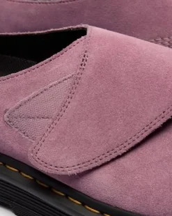 Zebzag Anywair Suede Platform Mules -lipokkaat in Dusty Rose Pink