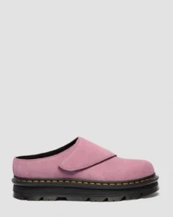 Zebzag Anywair Suede Platform Mules -lipokkaat in Dusty Rose Pink