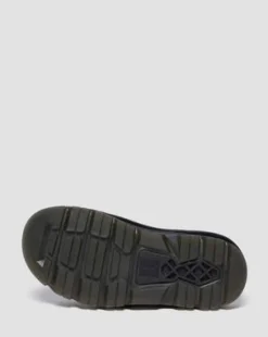 Zebzag Suede Casual Slingback Platform Mules in Musta